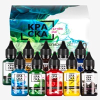 Сеты красок для художественной татуировки КРА СКА