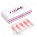 Уцененный товар, Картриджи для художественной татуировки OPTIMA 3RSPT-T 0,25 мм с длинной заточкой, Round Shader 3, коробка 20 шт.