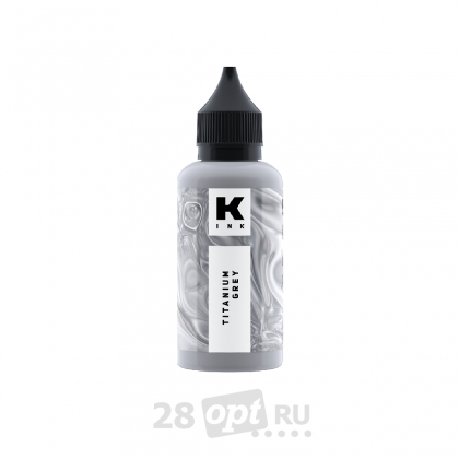 Краска для художественной татуировки КРАСКА Tattoo INK, Титановый серый, 30 мл