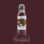 Краска для художественной татуировки World Famous Tattoo Ink, Burgundy Wine, 15 мл