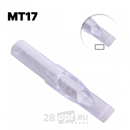 Тату-наконечник Magnum Professional Tip 17, Clear, коробка 50 шт.