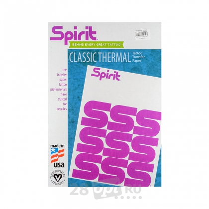 Трансферная бумага для машинного перевода Spirit Classic Thermal